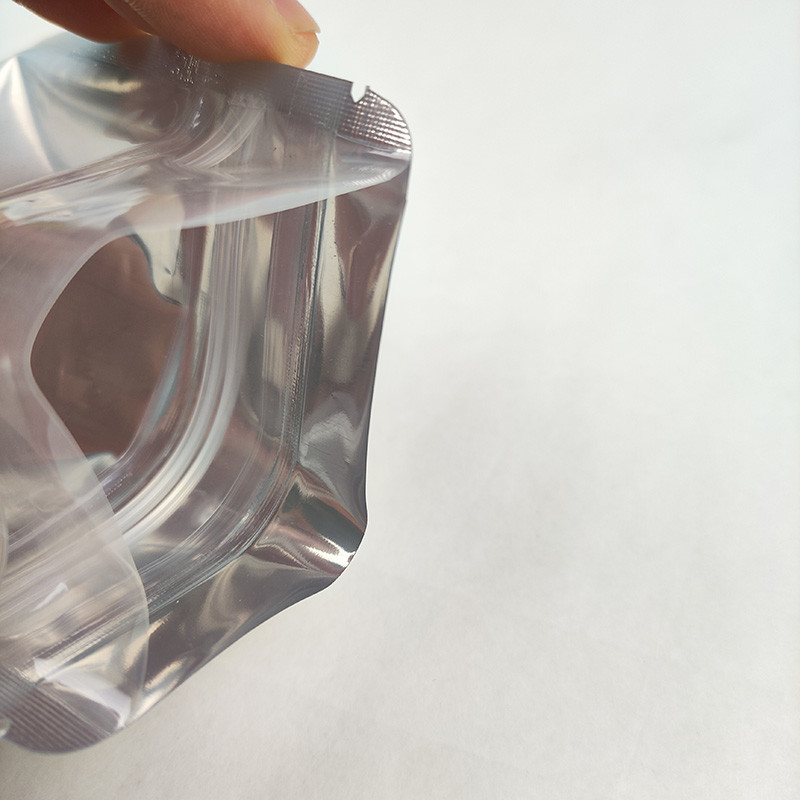 Transparent Stand Up Pouch Zip Lock Packaging Bag For Cosmetic Candy Make Up