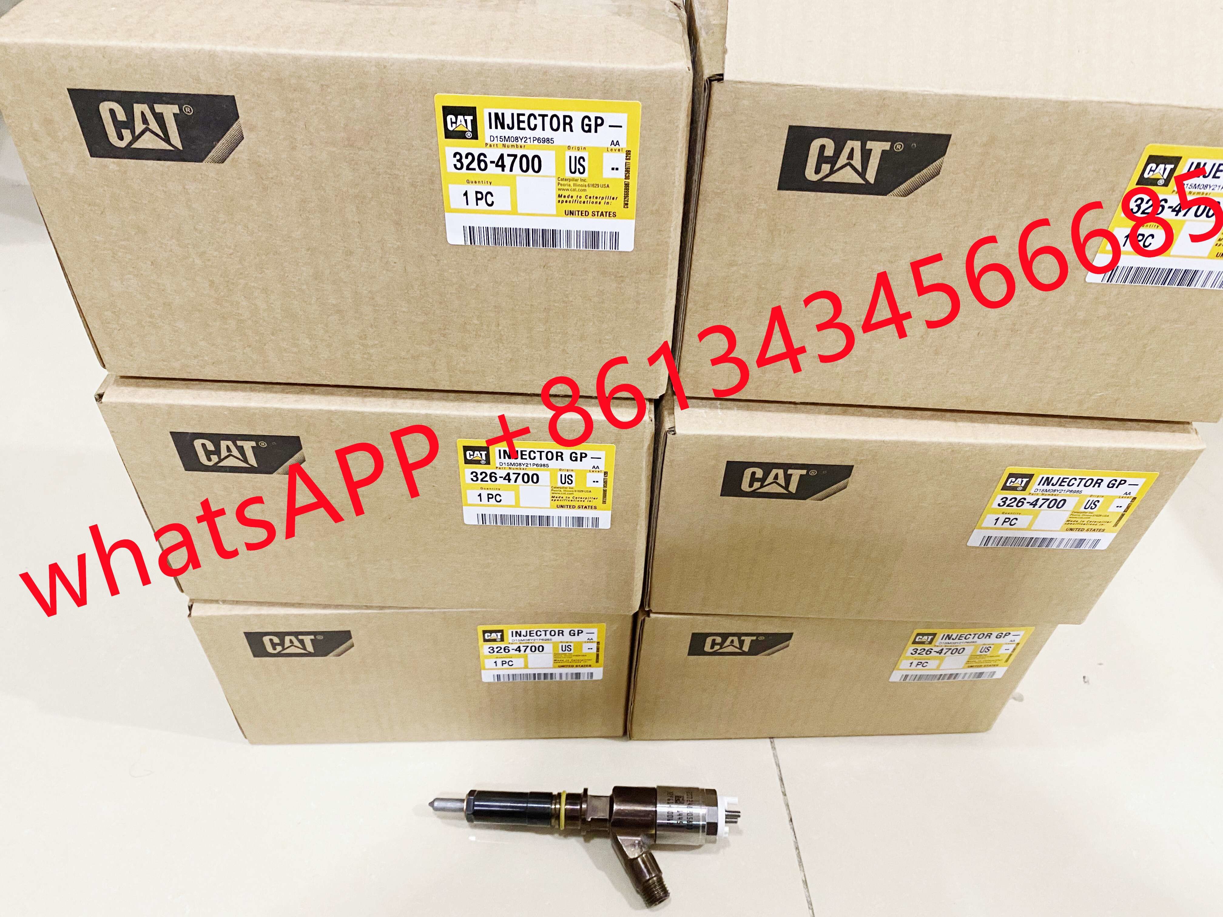 Machinery Engine Caterpillar Fuel Injector C6.4 3264700 32F61-00062