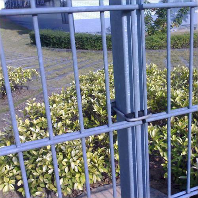 Twin Rod Double Wire Fencing Panel High Rigidity Perimeter System