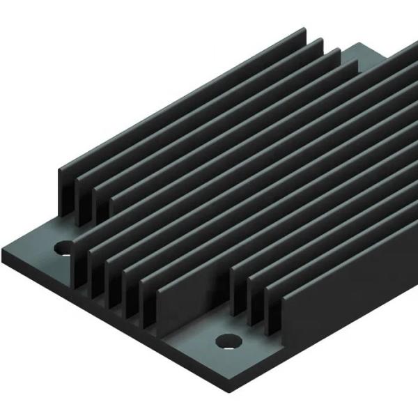 Durable Extruded Aluminum LED Heatsink Efficient Heat Dissipation Efficient Heat