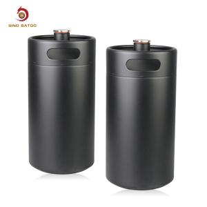 Quality Stainless Steel Double Wall 5 Liter Mini Beer Kegs for sale