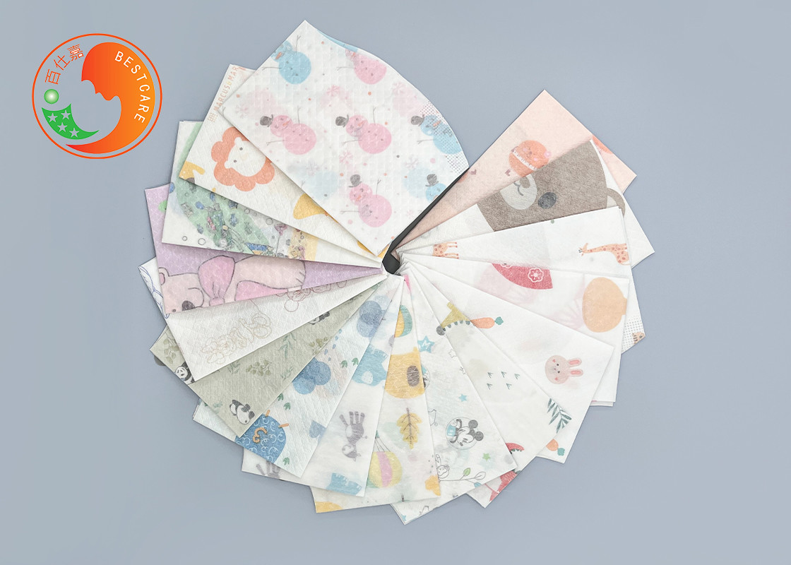 Comfortable Disposable Baby Bibs Hygienic Fluoresce Free Baby Bibs
