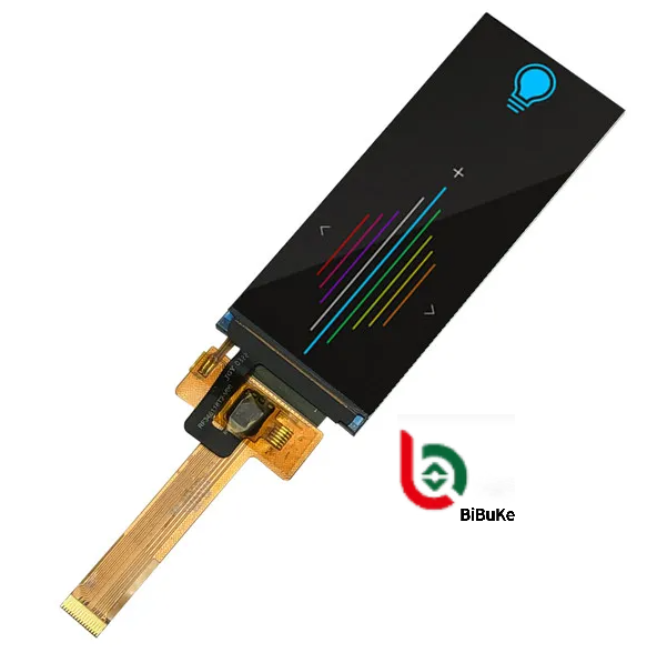 3.51 Inch 340x800 MIPI Interface IPS TFT LCD Display Screen with Full Viewing Angle