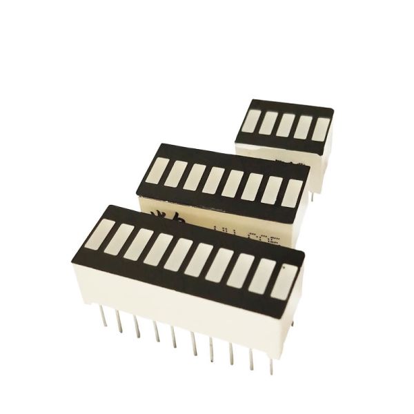 Original Factory Led Bar Graph Display Super Bright 10 Segment LED Bar light Display Linear Array Bar Graph Digital Signages