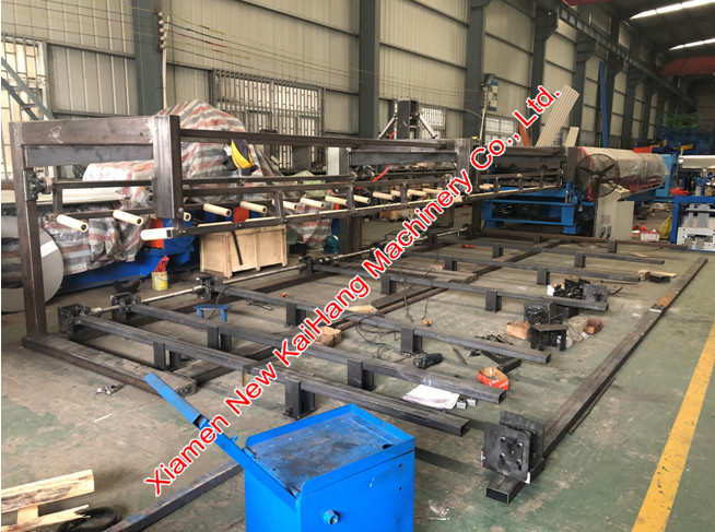 Single Layer Pneumatic Stacker Easy Operation For Corrugated Profile Machine