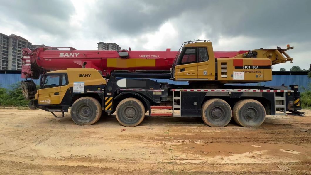 2018 Top Original Condition Stc1000A 100t Truck Crane Mobile Crane All Terrain Crane for Sale