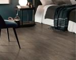 Dark Brown Wooden Porcelain Tiles 200x1200mm AAA Grade