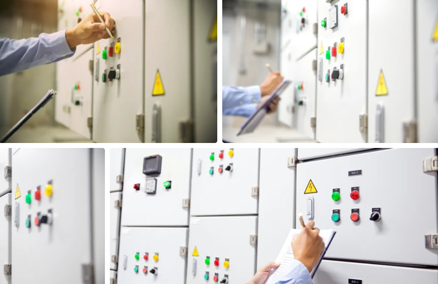 Custom Design AHU Electrical Panel Air Handling Unit Control Cabinet With Remote Monitoring System