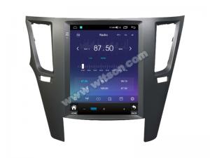 China 9.7'' Tesla Vertical Screen For Subaru Outback 4 Legacy 5 2009-2014 Left Hand Drive Android on sale