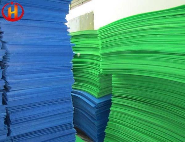 2mm Corrugated Polypropylene Sheets Environmental Corrosion Impact Resistant