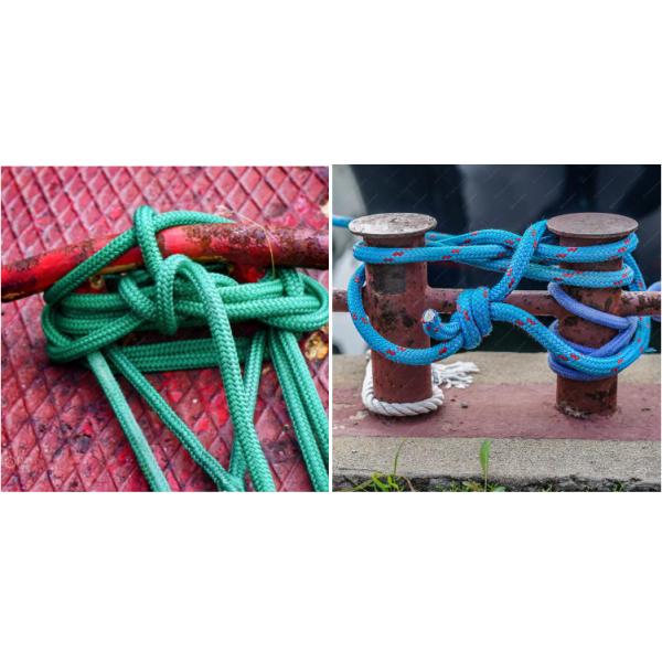 10mm 12mm 14mm Double Braided Polypropylene Multifilament PP Rope UV Treated