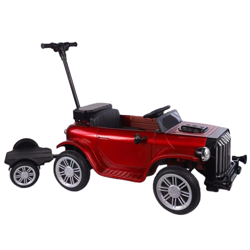 12v Classic Electric 2 Seater Battery-Powered Ride On Car for Children Gender-Neutral