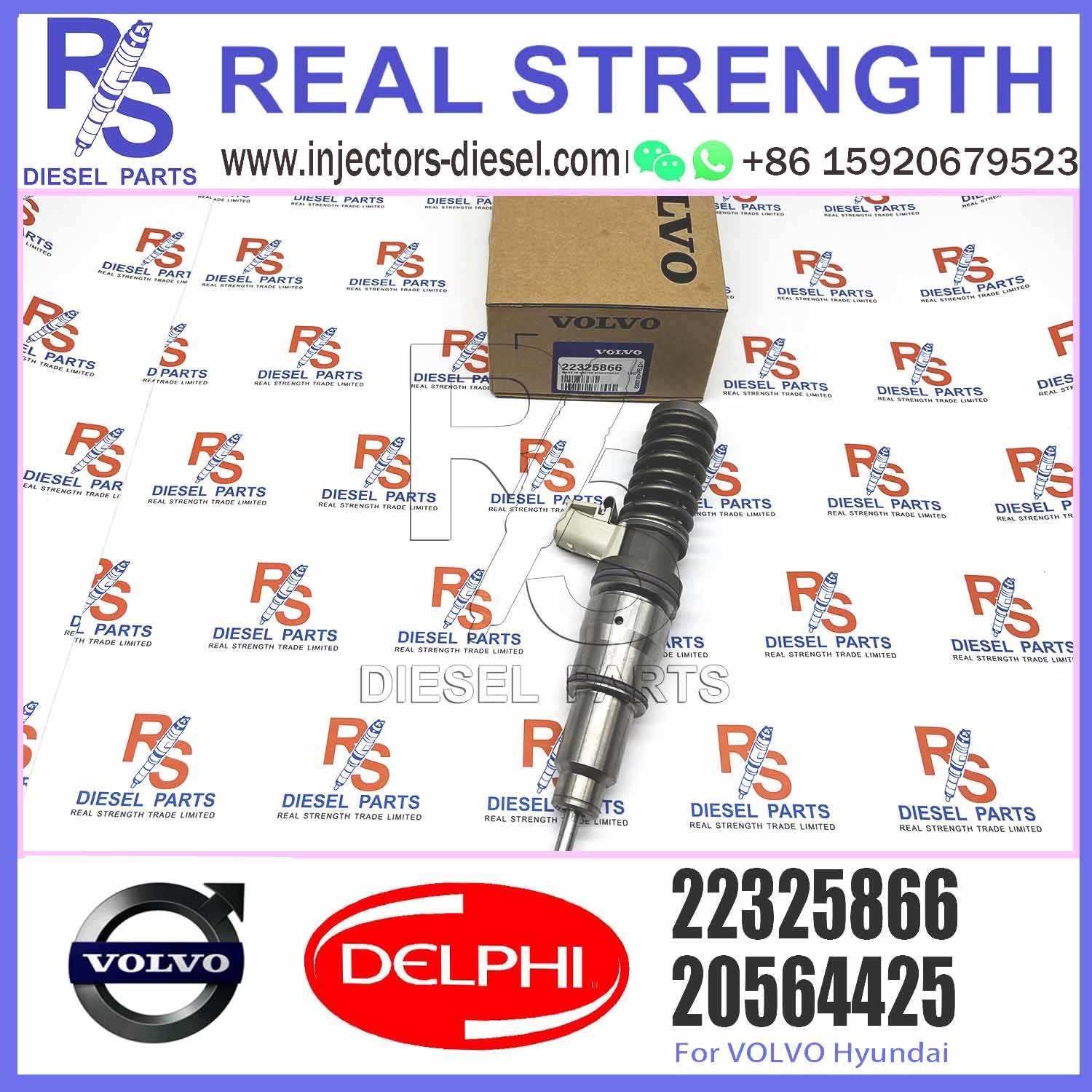 New Diesel Fuel Injector 22325866 BEBE4D48001 PENTA MD11 22325866 for V-O-L-V 22340648 3801144
