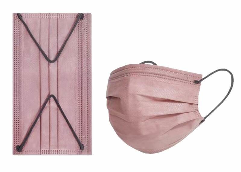 Disposable 3ply Face Mask With Elastic Earloop For Adults 17.5*9 Cm