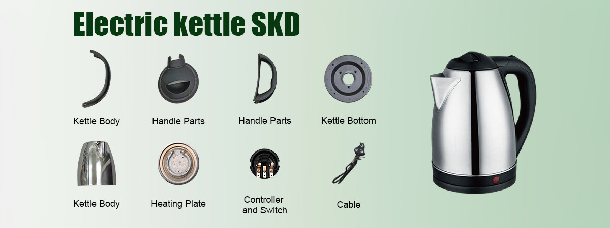 Commercial Cookware Electric Kettle Spare Parts ISO Certified for cookware
