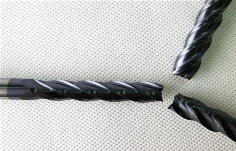 Long 4 Flute Carbide Square End Mill CNC Machine Cutting Tool