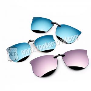 China Personality Perspective Sunglasses For Backside Marked Playing Cards on sale