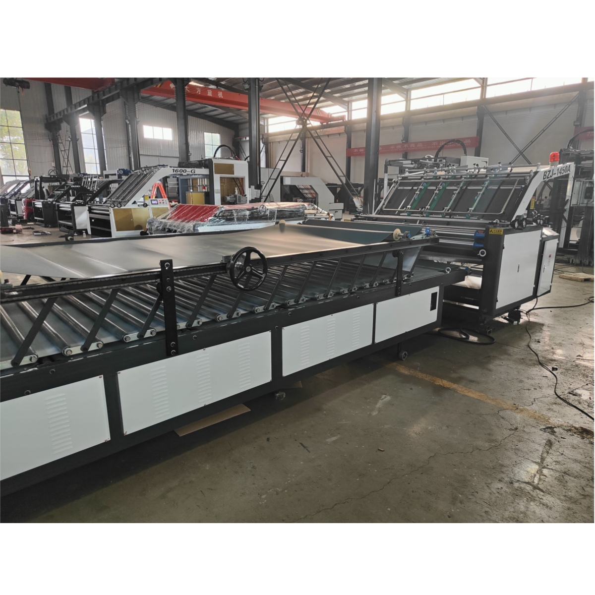 Manual Wire Stitching Machine for Corrugated Carton Box 13.5*2*2.5m Paper Forming Machine
