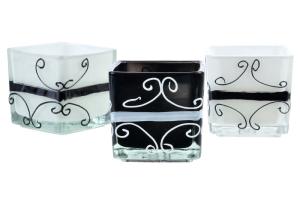 Quality Black and White Series Candle Holders for sale