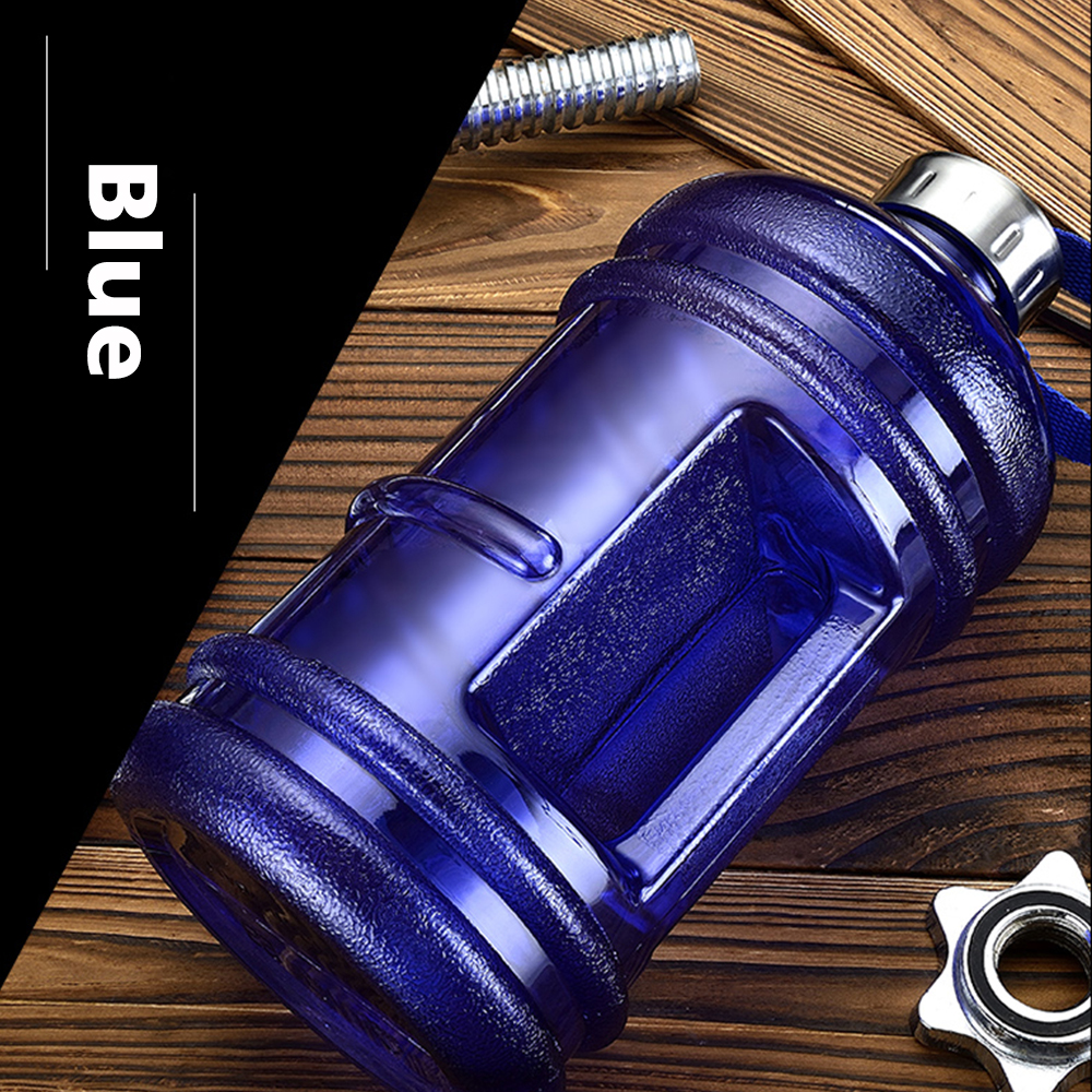 Wholesale Custom 78oz 2.2L Transparent Plastic Gym Gallon Water Bottle With PETG Tritan Free in Bright Color