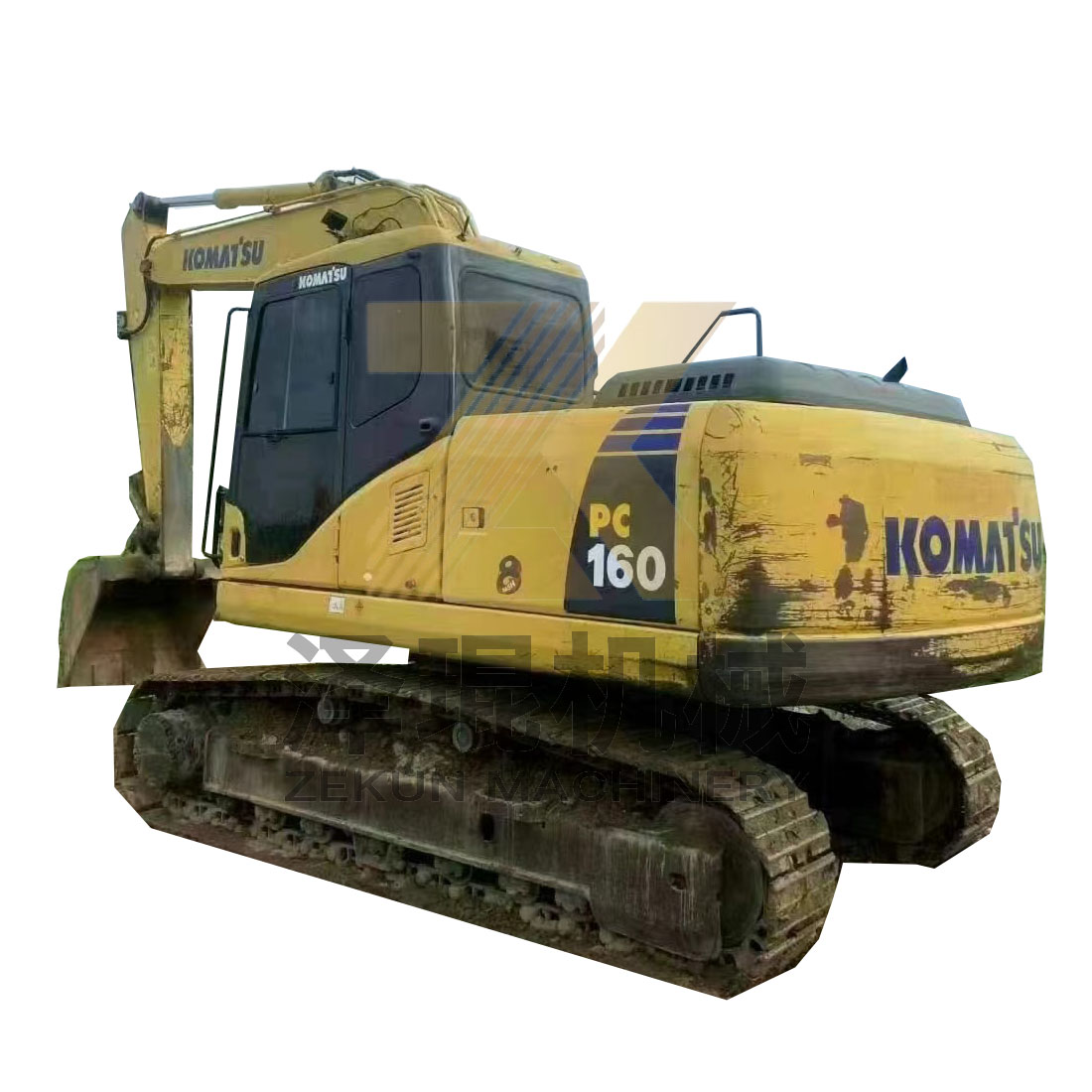 Komatsu PC160 16 Ton Excavator Original Used Machine with Low Working Hours in Japan
