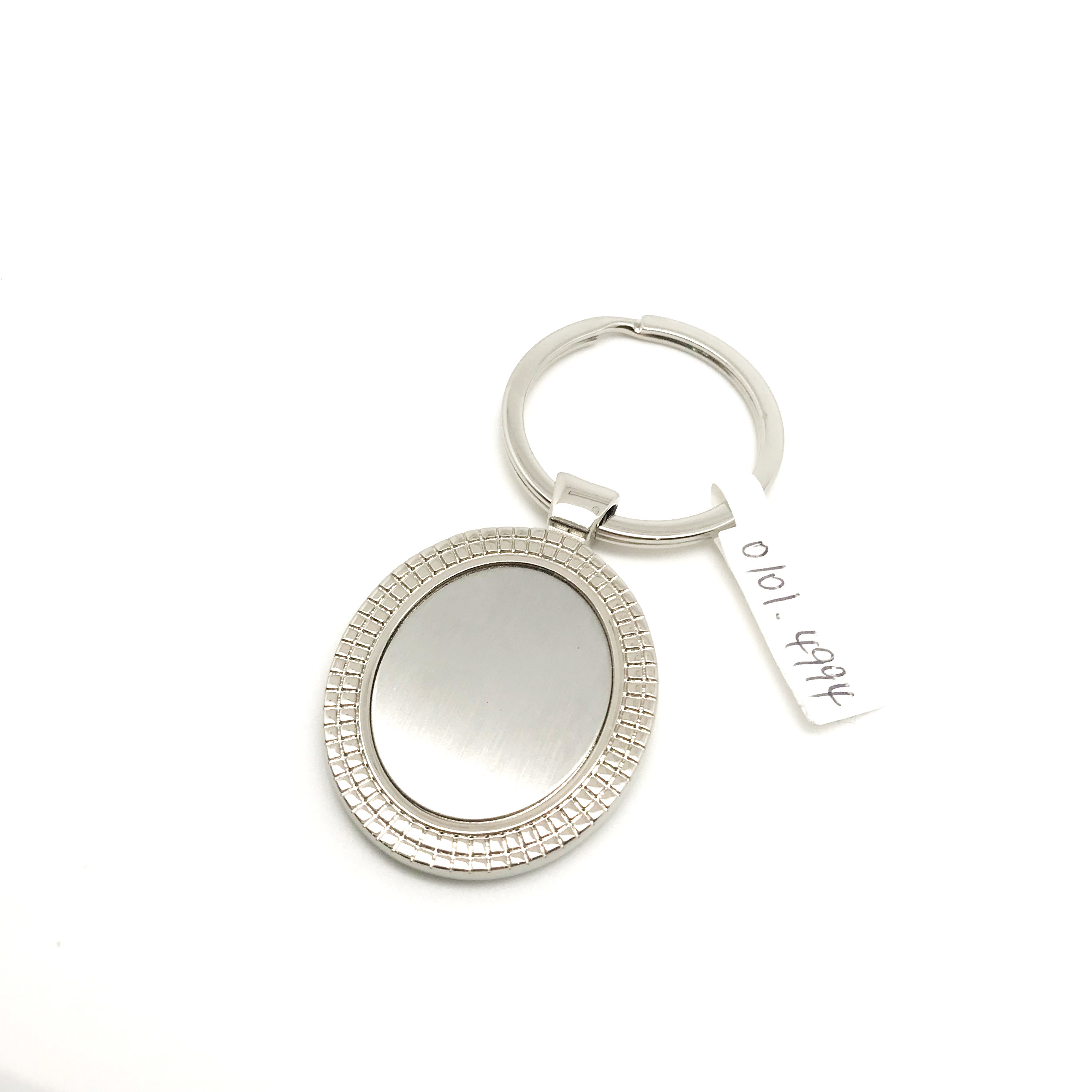 Customized Logo Personalized Metal Key Holder for Individual Polybag Package Customized