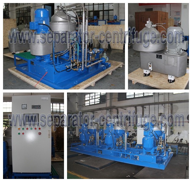 Vertical Centrifugal Separator 3 Output Centrifuge For Waste Oil