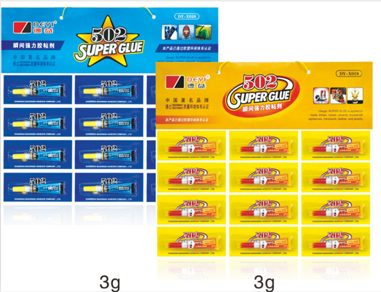 Multi Function Instant 502 Super Glue For High Heat Resistance And Intensity