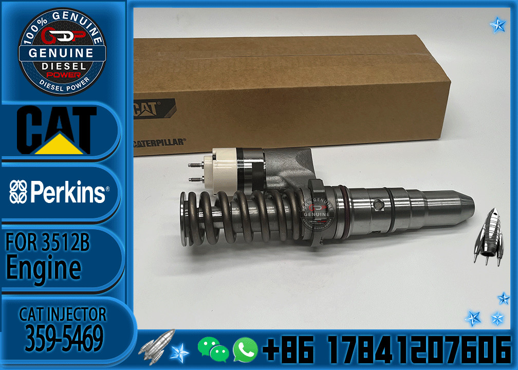 High Quality Diesel Fuel Injector 359-5469 3595469 20R-3477 20R3477 For CAT 3512C 3516C Engine