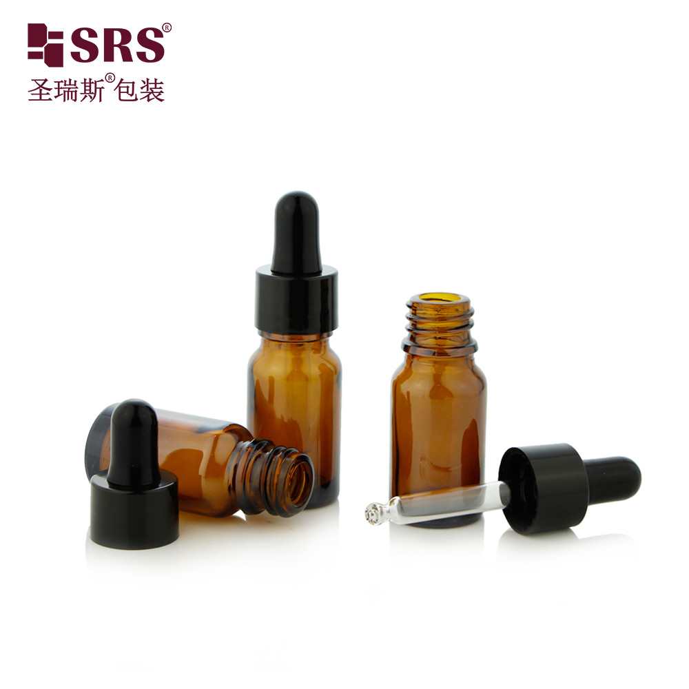 30ml Clear Stock Color Fast Delivery Ready To Ship Round Glass Dropper Bottle