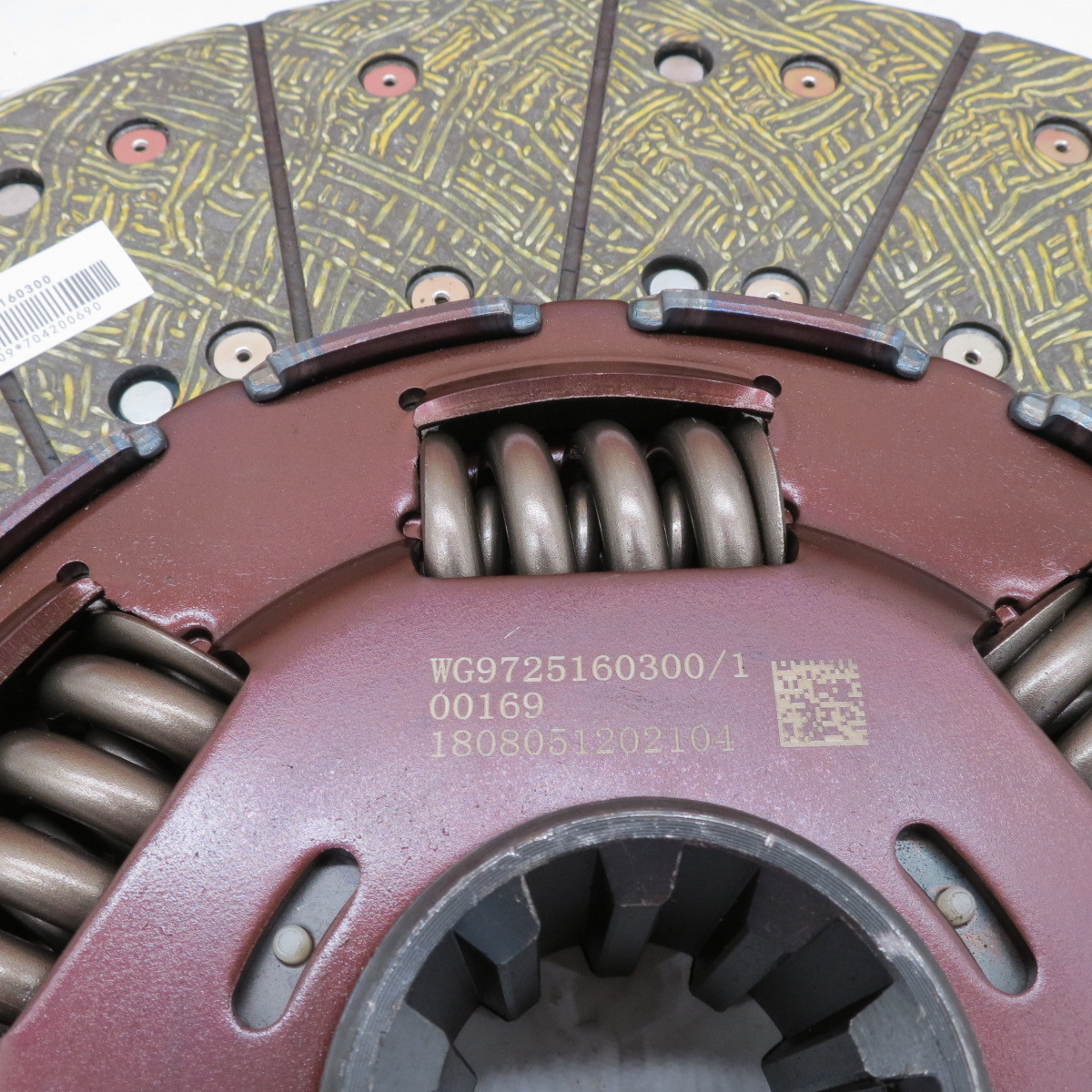 Genuine Sinotruk A7 HOWO Clutch Disc Wg9725160300 SINOTRUCK PART HOWO Transmission Clutch disc WG9725160300