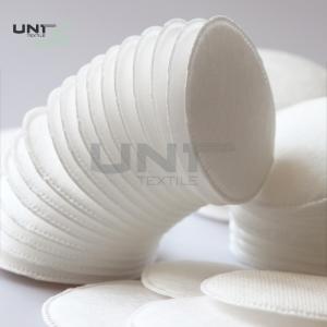 China Overlocked Cotton Makeup Pads Spunlace 4cm Eye Cleaning Cotton Pads on sale