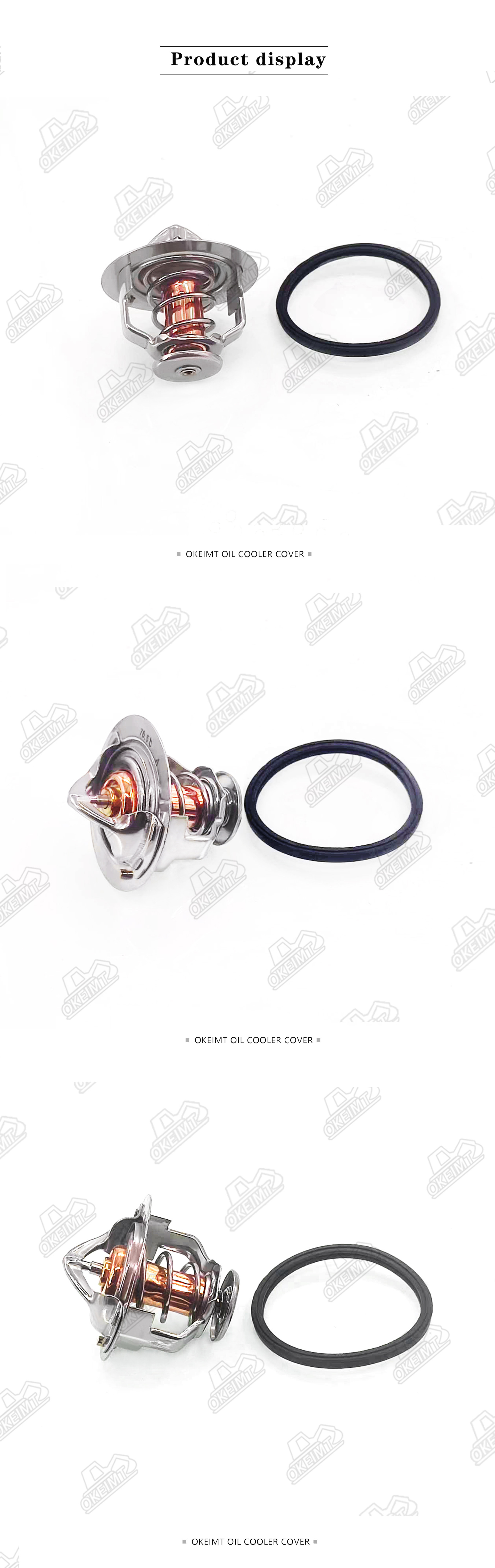Factory Outlet Thermostat for Isuzu 4JJ1 Engine Parts Excavator Parts