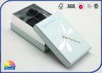 Embossed And Silver Hot Stamping Jewelry Packaging Gift Paper Box