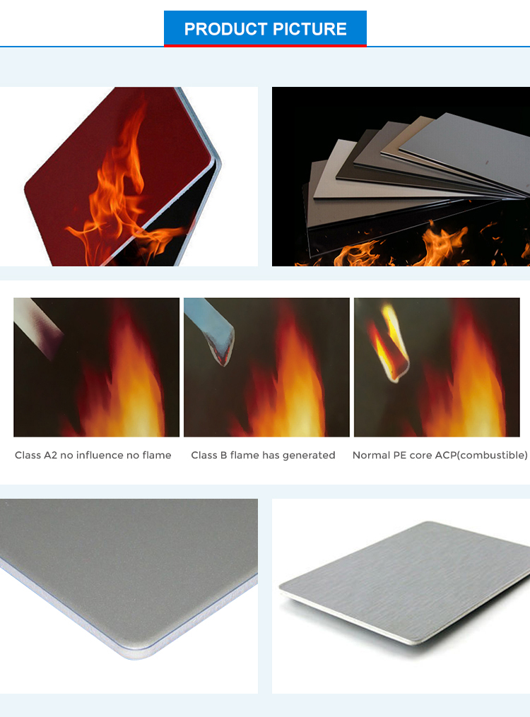 3mm Thick Exterior Wall Aluminium Composite Panel 8x4 Foil Decoration 6000mm Sheet AA3003
