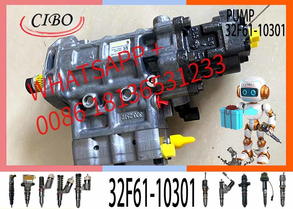 Neutral E323D excavator C6.6 engine 317-8021 fuel pump 32F61-10301 2641A312 used in