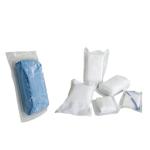 Washed Unwashed 45cm×45cm Laparotomy Sponges With Blue Ring