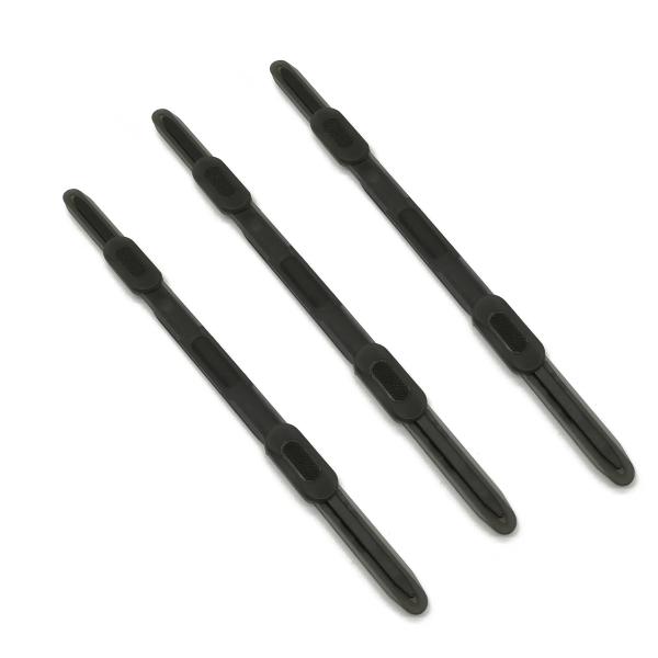 Colored Plastic Paper Fastener 2 Hole Plastic File Fastener Eco Friendly