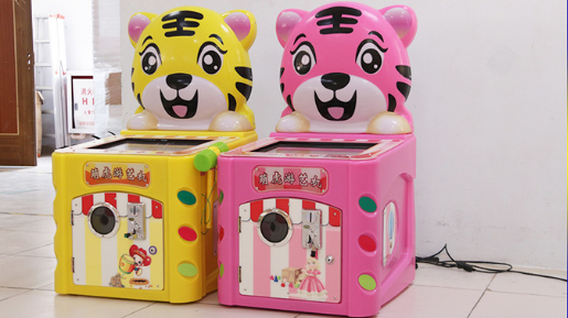 Children's Coin-Operated Whack-a-Mole Video Game Machine Arcade