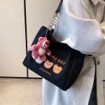 Customized Black Crossbody Sling Bag Purse Water Resistant Multipurpose