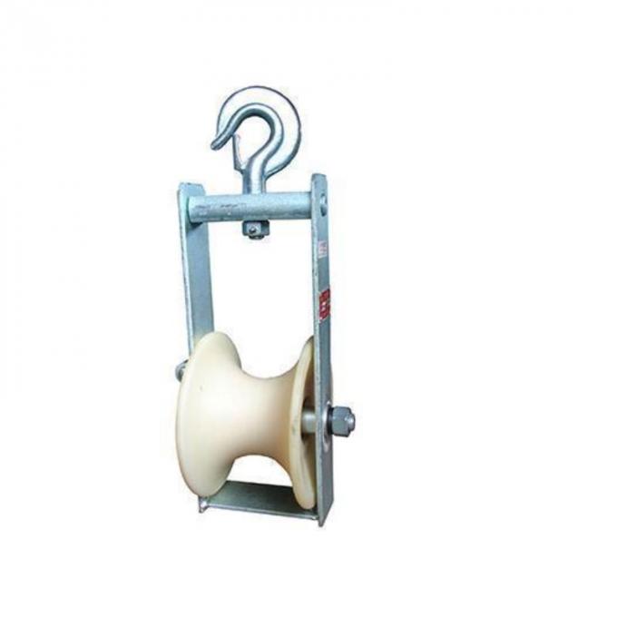 Galvanzied Aluminum Roller Underground Tools Straight Line Cable Roller 1