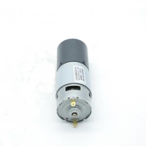 China Low Noise NEMA 17 24V DC Brush Gear Motor 42mm With Gearbox 1:36 138Rpm 0.75A on sale