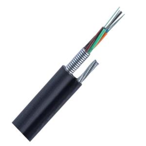 Quality Aerial Self - Supporting Fig8 GYXTC8S Optical Fiber Cable for sale