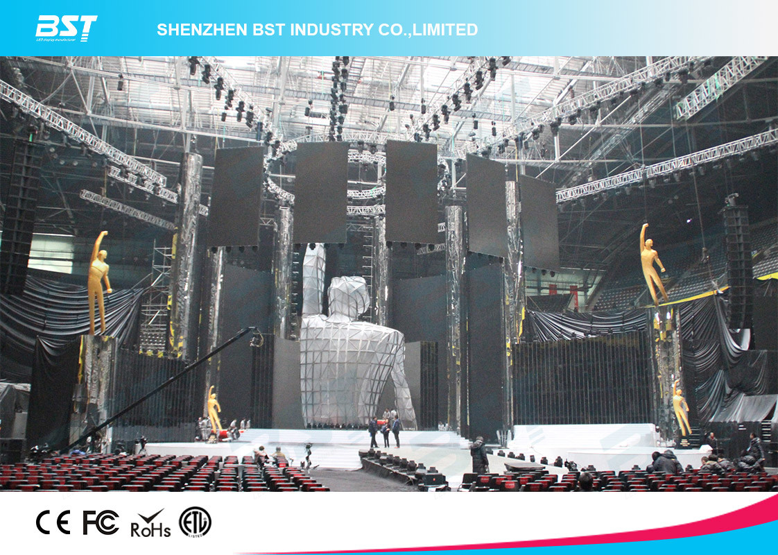 1500Nits Brightness P3.91mm SMD2121 Lamp Led Rental Video Display For Music show