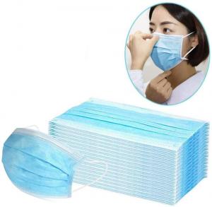 China Water Soluble Disposable Face Mask 25gsm PP Non Woven Material For Housework on sale