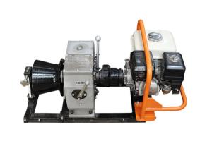 Quality 3 Ton Diesel Engine Single Drum Capstan Cable Pulling Winch for sale