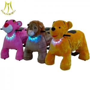 Hansel animal electric ride for mall and electric plush animal scooter for mall with amusement park animal rides