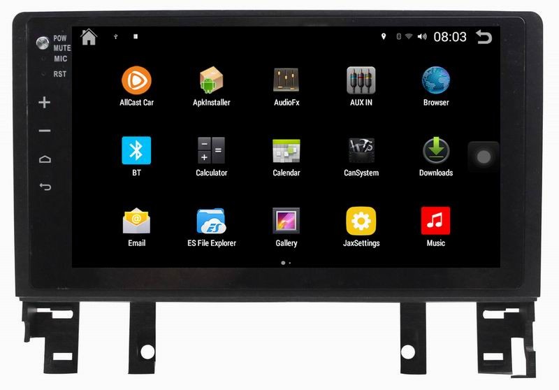 Ouchuangbo android 4.4 car stereo dvd radio for Old Mazda 6 suppoer 3188 Cortex A9 Quad core 3G wifi BT USB