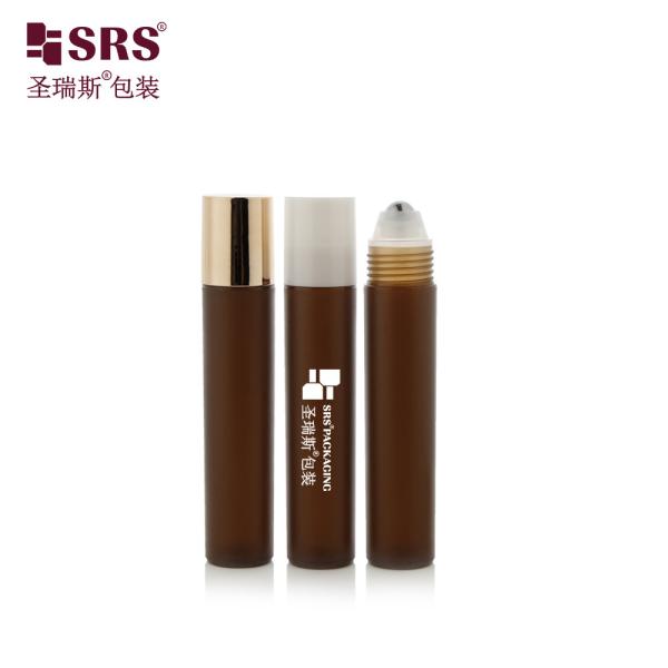 RPP-20ML Glossy Matte Finished In Mold Economical Injection Custom Color PP PCR Eco-friendly Rolll-On Design Leak Proof Bottle