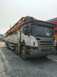 2013 Zoomlion Second Hand Concrete Pump 56 Meter With Scania